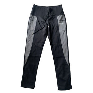 NWT BIO SWEAT Pants Womens Medium 8-10 Black Multi Purpose Sauna Suit WeightLoss